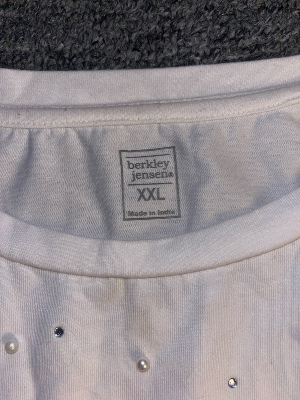 Berkley Jensen Women’s Beaded Shirt - Picture 3 of 5